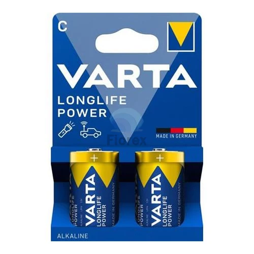 Elem, C baby, 2 db, műanyagmentes, VARTA "Longlife Power"