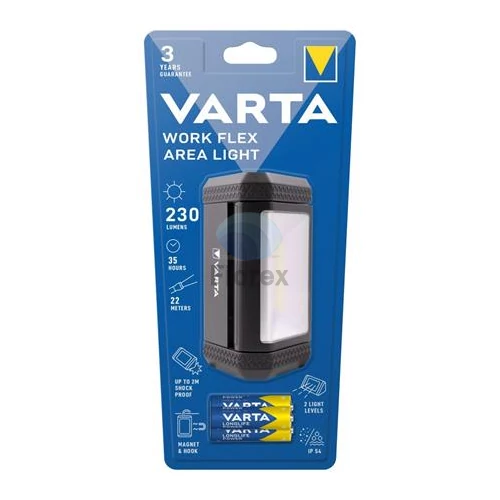 Elemlámpa, LED, VARTA "Work Flex Area"