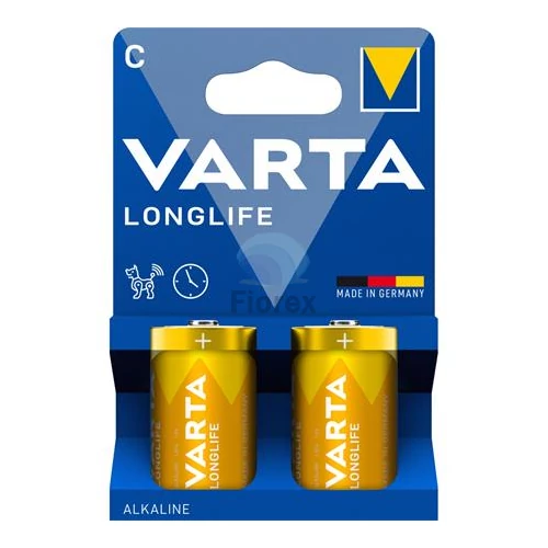 Elem, C baby, 2 db, műanyagmentes, VARTA "Longlife"