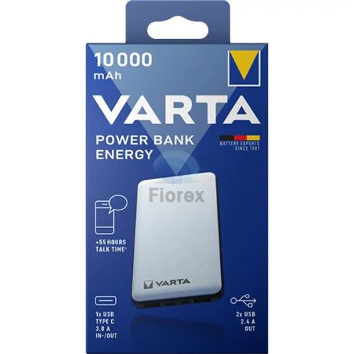 Power bank, 10.000mAh, VARTA