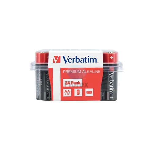Elem, AA alkáli, 24 db, VERBATIM