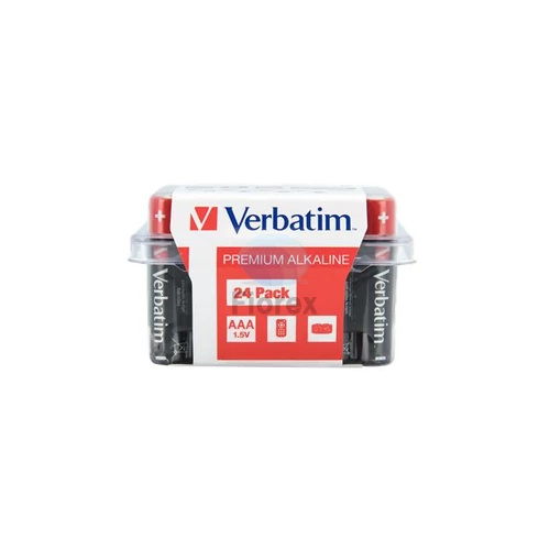 Elem, AAA, alkáli, 24 db, VERBATIM