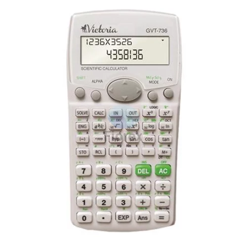 Számológép, tudományos, 283 funkció, VICTORIA OFFICE, 