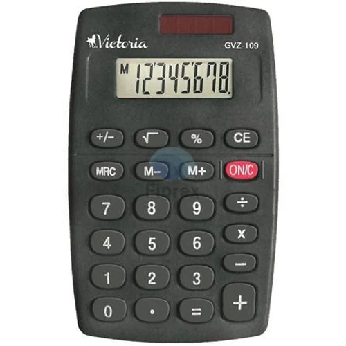 Zsebszámológép, 8 számjegy, VICTORIA OFFICE, "GVZ-109"