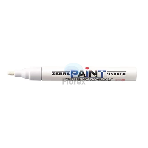 Lakkmarker, 3 mm, ZEBRA "Paint marker", fehér