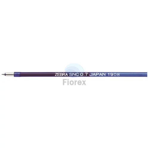Golyóstollbetét, 0,24 mm, ZEBRA "SNC", kék