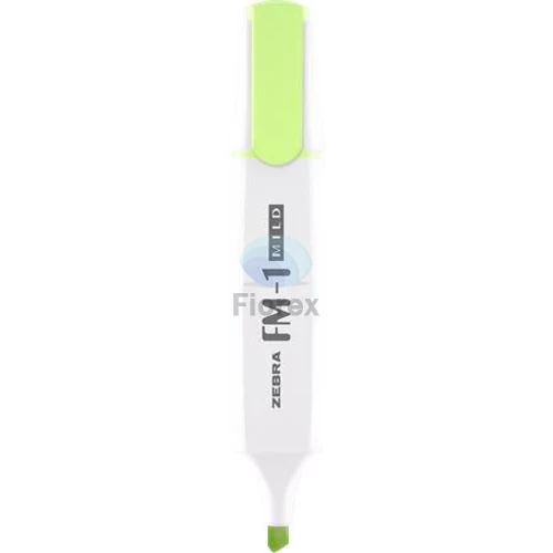 Szövegkiemelő, 3,5 mm, ZEBRA FM-1 Mild, zöld