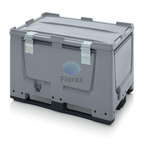 Műanyag konténer + tető 3 talpas 80x120x79 BBG 1208K SA