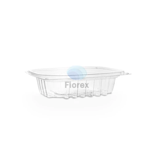 Vegware 8oz téglalap alakú PLA deli tartóedény (150 x 124 x 38 mm)