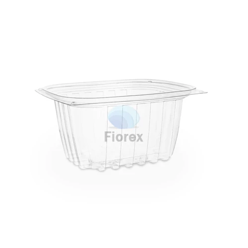 Vegware 16oz téglalap alakú PLA deli tartóedény (150 x 124 x 72 mm)