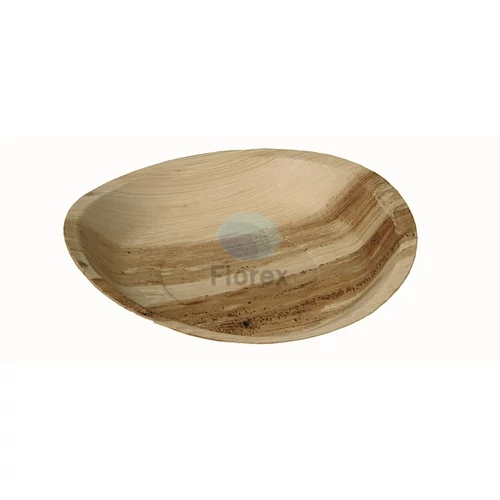 Pálmalevél tányér, kerek 24cm