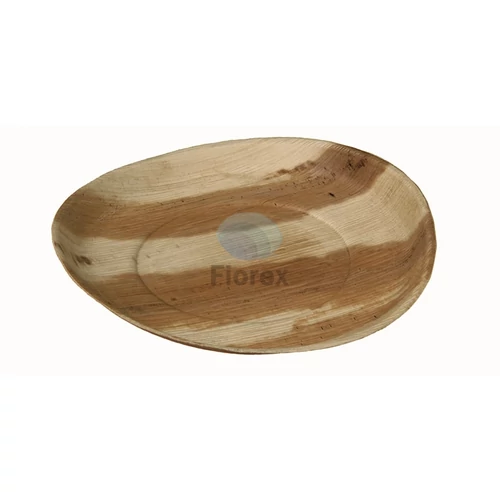 Pálmalevél tányér, kerek 26cm