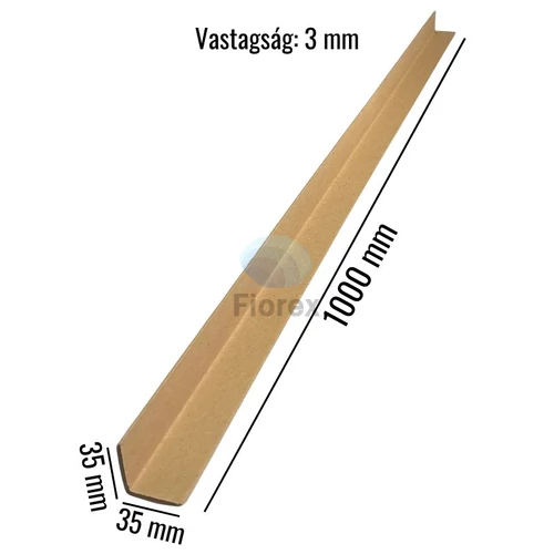 Élvédő papír 35x35x3x1500mm