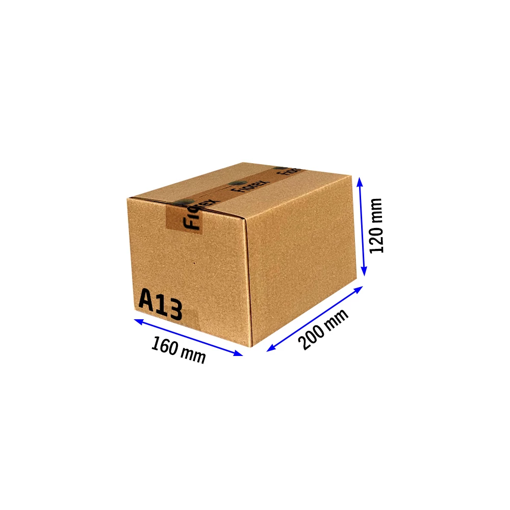 Kartondoboz, A13, 200x160x120 mm TF doboz