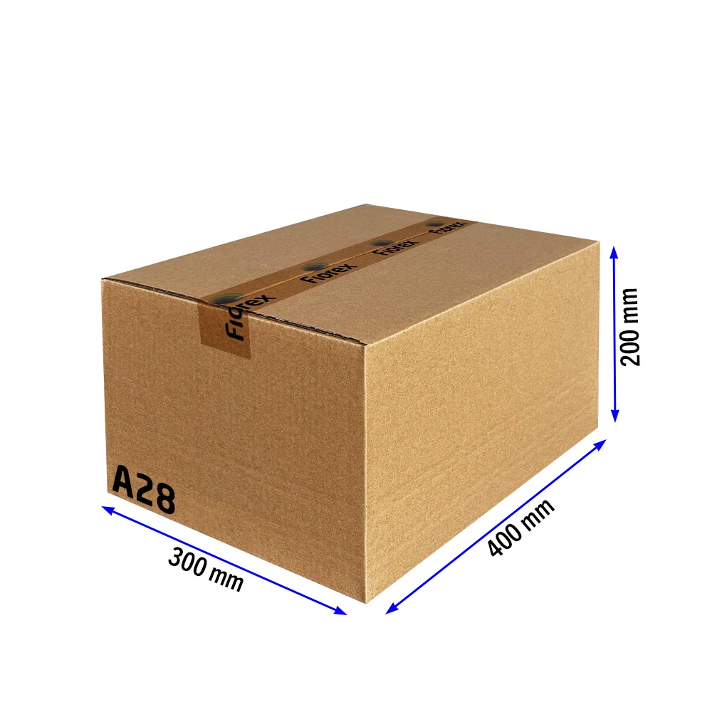 Kartondoboz, A28, 400x300x200 mm TF doboz