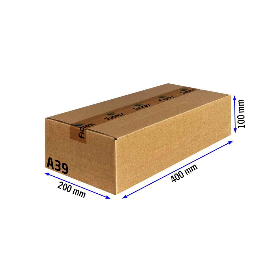 Kartondoboz, A39, 400x200x100 mm TF doboz