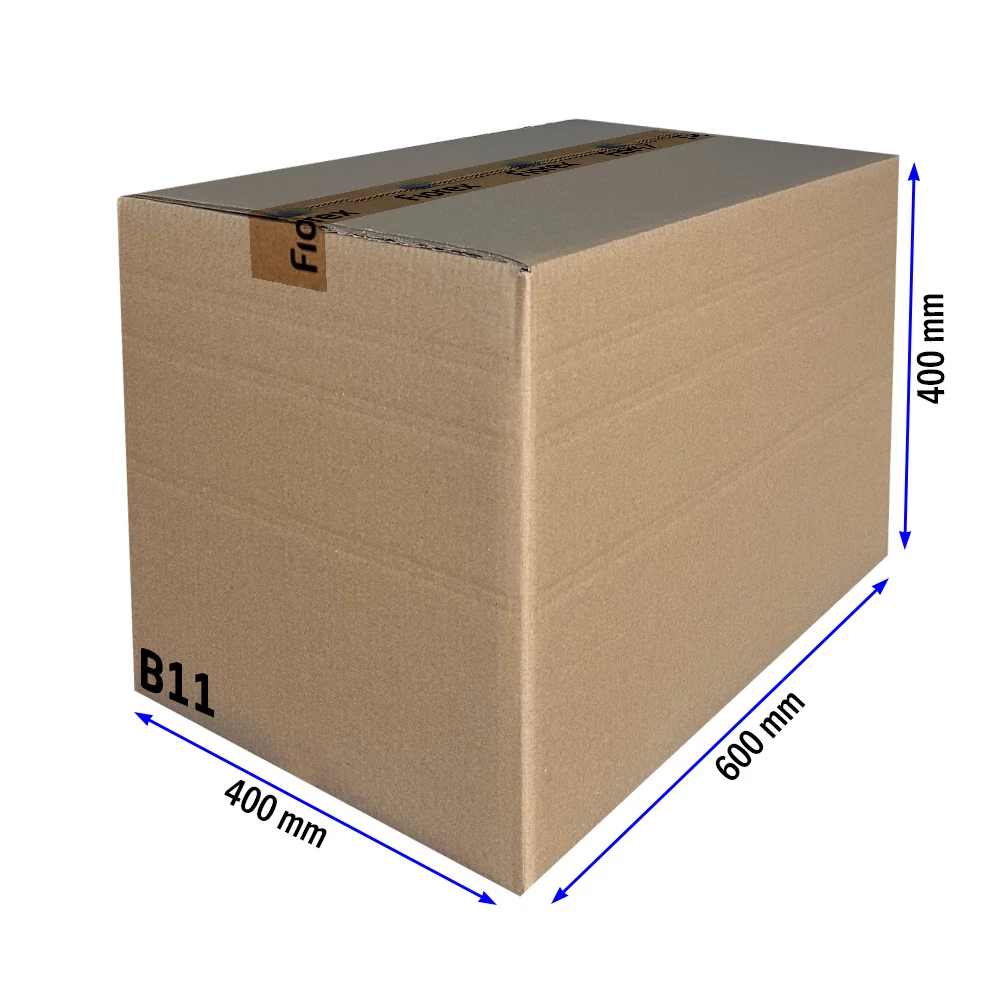 Kartondoboz, B11, 600x400x400 mm TF, 5 rétegű TF doboz