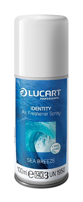 Identity Air Freshener Spray illatosító utántöltő, Sea Breeze 100ml