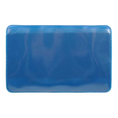 Logisztikai zseb, mágneses, 100×60 mm, PVC, DJOIS, kék - 50db