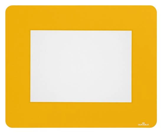 Padlójelölő ablak, sárga, A5, eltávolítható, DURABLE - 10db