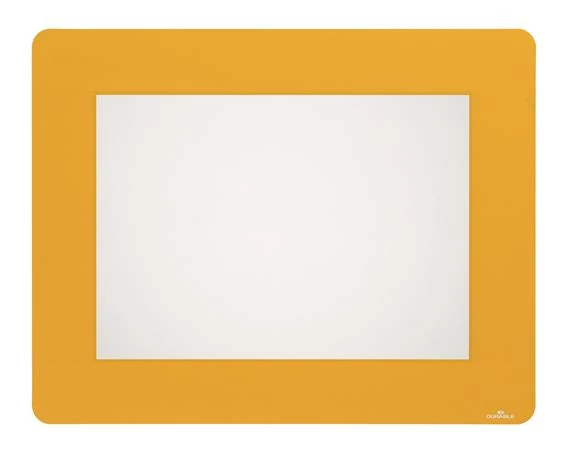 Padlójelölő ablak, sárga, A4, eltávolítható, DURABLE - 10db