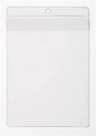 Információs tasak, akasztható, A4, DURABLE, áttetsző - 10db
