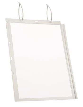 Információs tasak, vízálló, kábelkötegelővel, A3, DURABLE - 5db