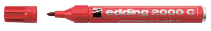 Alkoholos marker, 1,5-3 mm, kúpos, EDDING 
