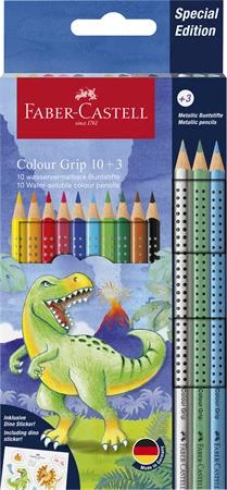 Színes ceruza készlet, háromszögletű, FABER-CASTELL 