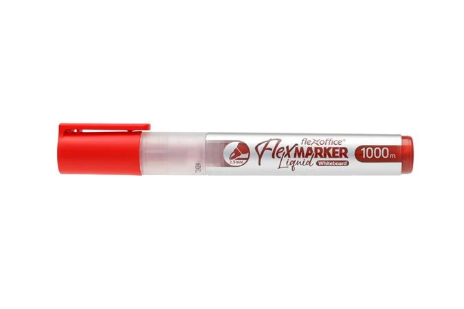 Táblamarker, 2,5 mm, kúpos, FLEXOFFICE 