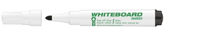 Tábla- és flipchart marker, 1-3 mm, antibakteriális, kúpos, ICO 