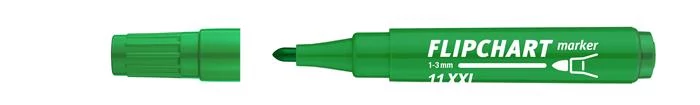Flipchart marker, 1-3 mm, kúpos, ICO 
