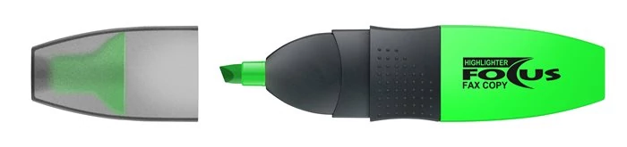 Szövegkiemelő, ICO Focus, zöld