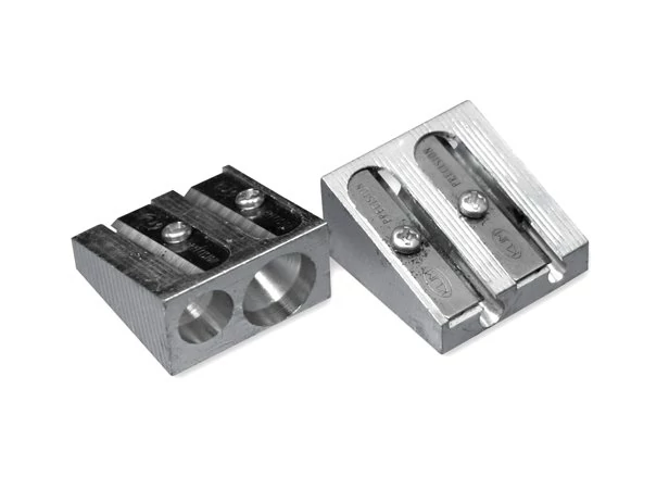 Hegyező, kétlyukú, fém, ICO - 24db