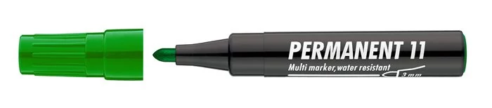 Alkoholos marker, 1-3 mm, kúpos, ICO 