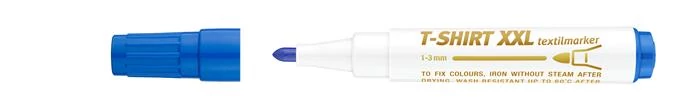 Textilmarker, 1-3 mm, kúpos, ICO 