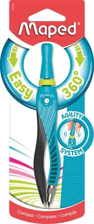Körző, MAPED Kid Z 360° Agility, vegyes színek