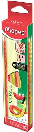 Írástanuló grafitceruza, HB, háromszögletű, MAPED 