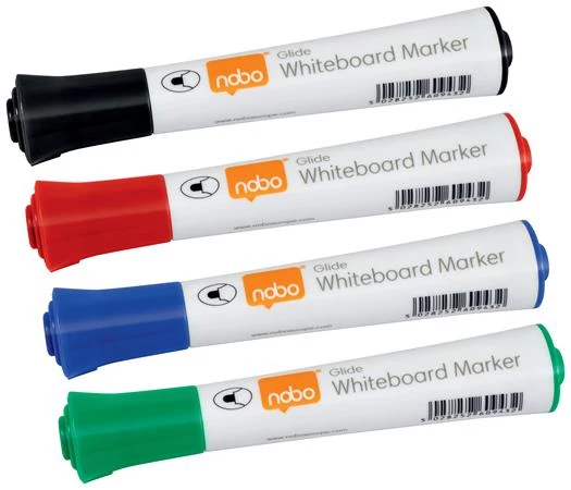 Táblamarker, kúpos hegyű, 2 mm, 10 db, NOBO 