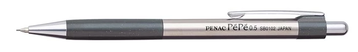 Nyomósirón, 0,5 mm, fekete tolltest, PENAC 