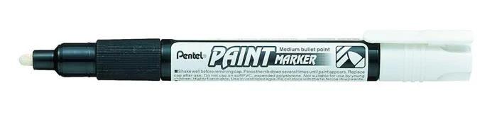 Lakkmarker, 2 mm, kúpos, PENTEL 