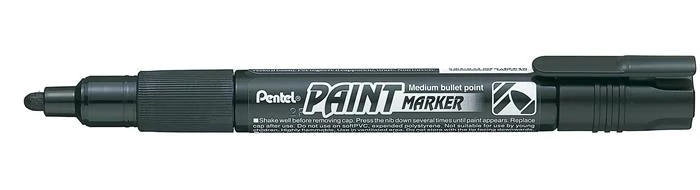 Lakkmarker, 2 mm, kúpos, PENTEL 
