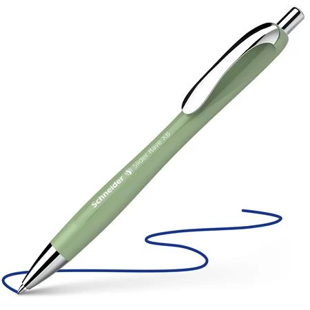 Golyóstoll, 0,7 mm, nyomógombos, SCHNEIDER 