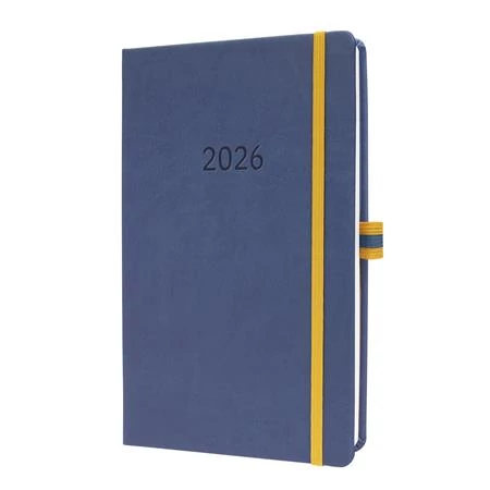 Naptár, A5, heti, 2026, kemény borító, SIGEL 