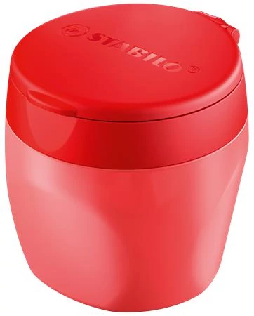 Hegyező, egylyukú, tartályos, STABILO Woody 3 in 1, piros