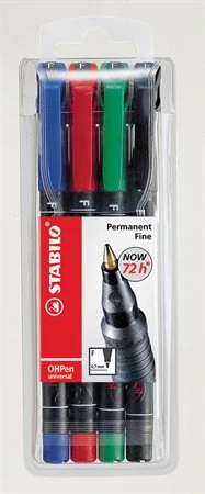 Alkoholos marker készlet, 0,7 mm, STABILO 