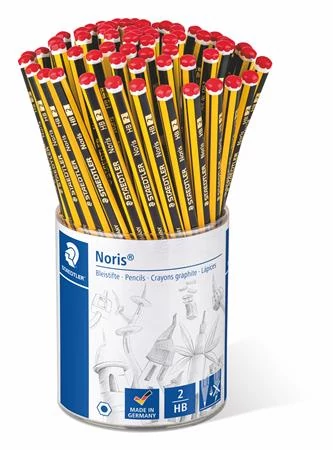 Grafitceruza display, HB, hatszögletű, STAEDTLER 