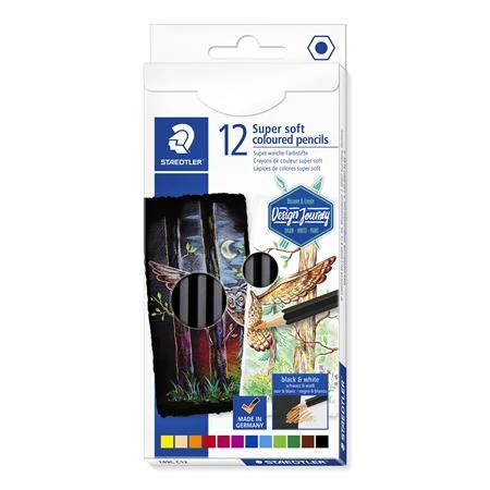 Színes ceruza készlet, hatszögletű, STAEDTLER 