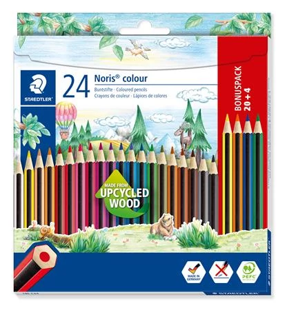 Színes ceruza készlet, hatszögletű, STAEDTLER 