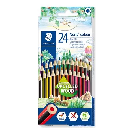 Színes ceruza készlet, hatszögletű, STAEDTLER 